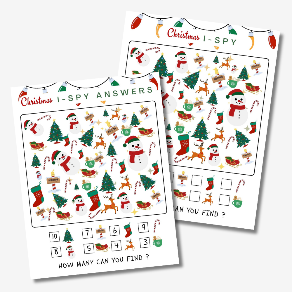 PLR Christmas I-Spy