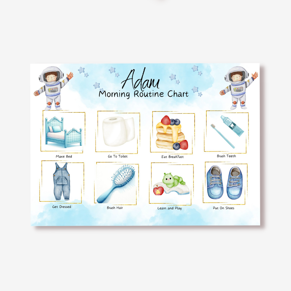 PLR Kids Morning Routine Chart