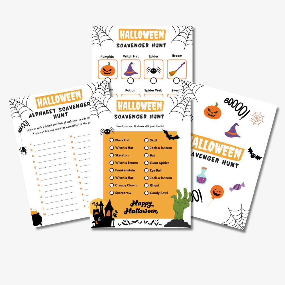 PLR Halloween Bundle 1 - 93 pages of Halloween fun!