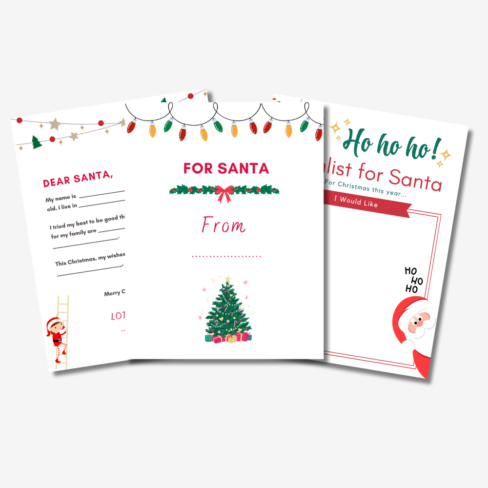 PLR Santa Letter and Wish List V1