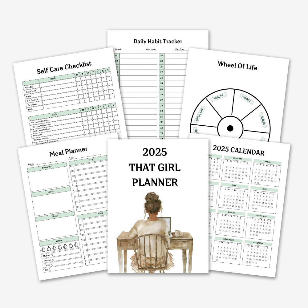 PLR That Girl Planner