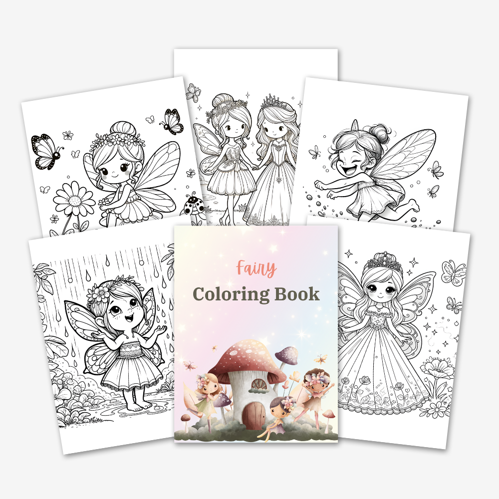 MRR Fairy Colouring Book