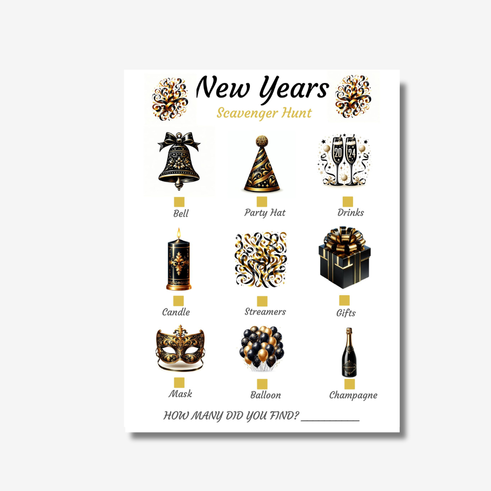 PLR New Year Scavenger Hunt