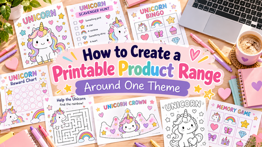 How to Create a Printable Product Range Around One Theme
