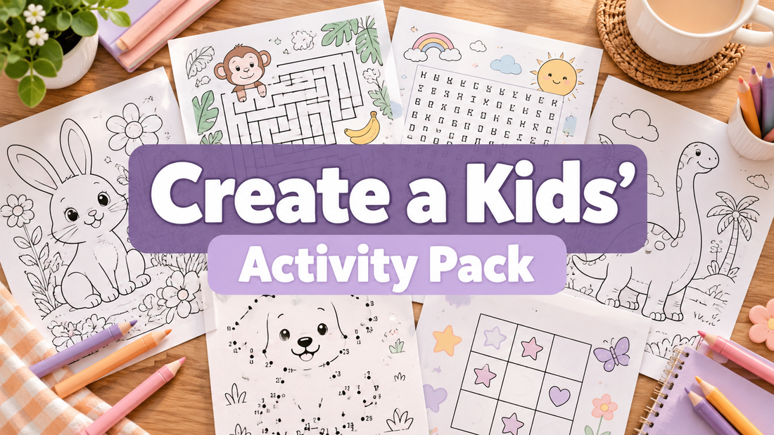 Cover image for How to Create a Kids Activity Pack Printable