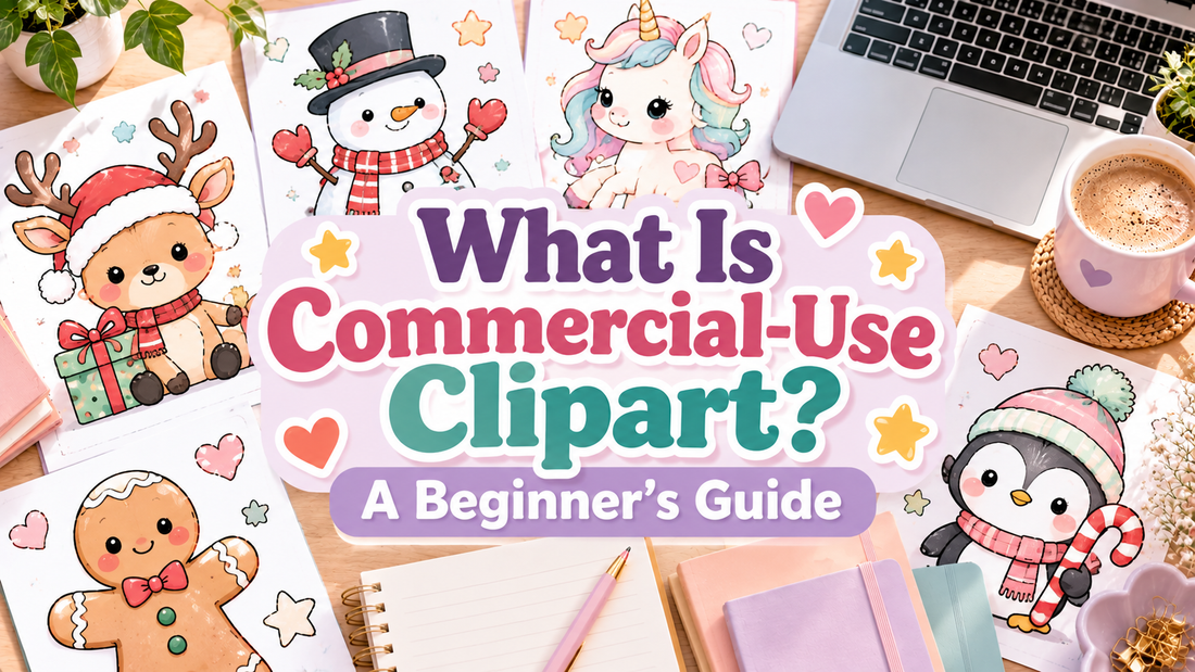 What Is Commercial-Use Clipart? A Beginner’s Guide