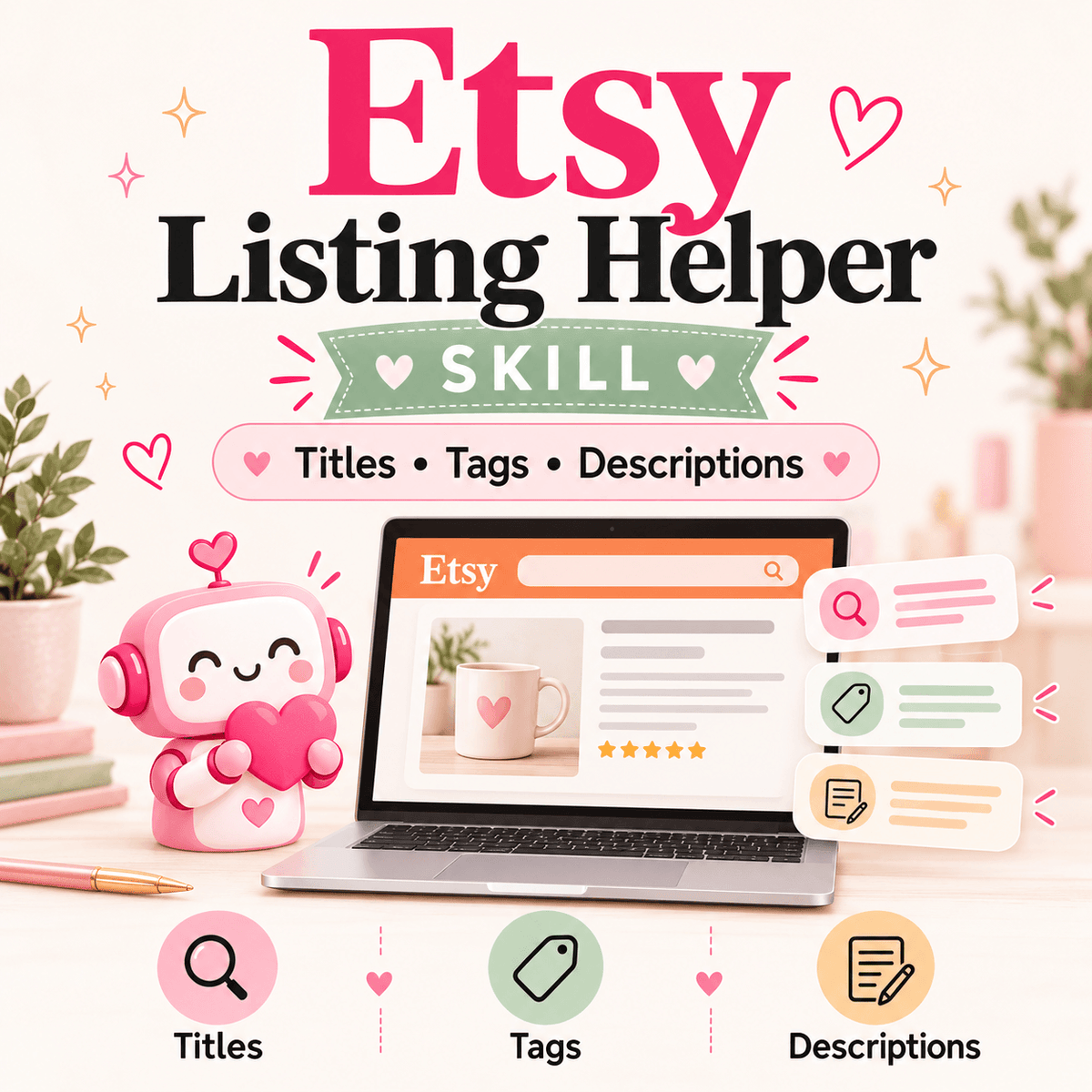 PLR Fairy Etsy Listing Helper Skill