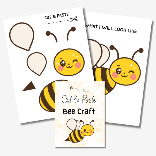 PLR Cut & Paste Bee Craft