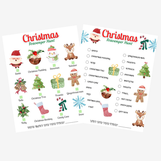 PLR Christmas Scavenger Hunt