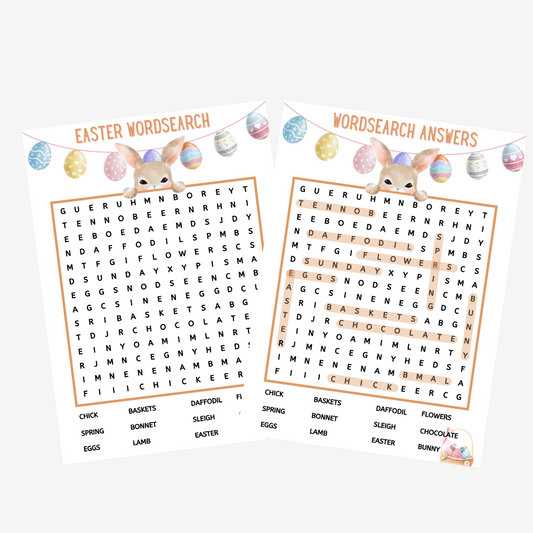 PLR Easter Wordsearch