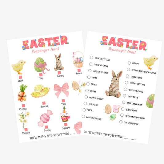 PLR Easter Scavenger Hunt