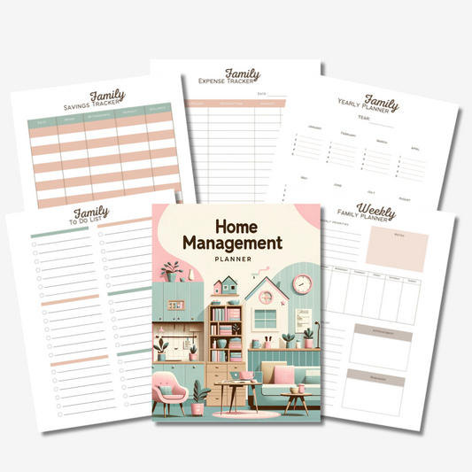 PLR Home Management Planner