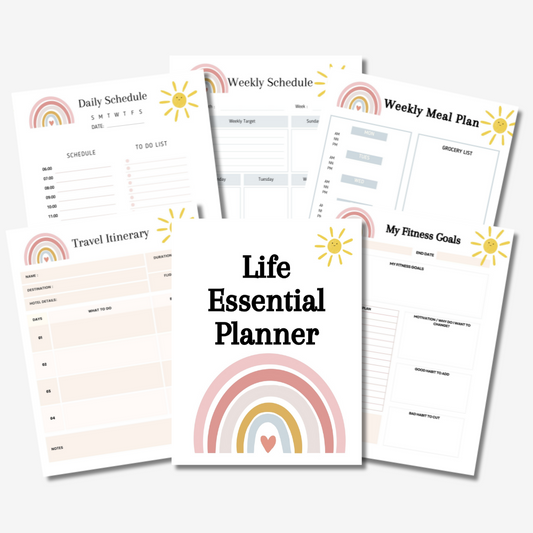 PLR Life Essential Planner