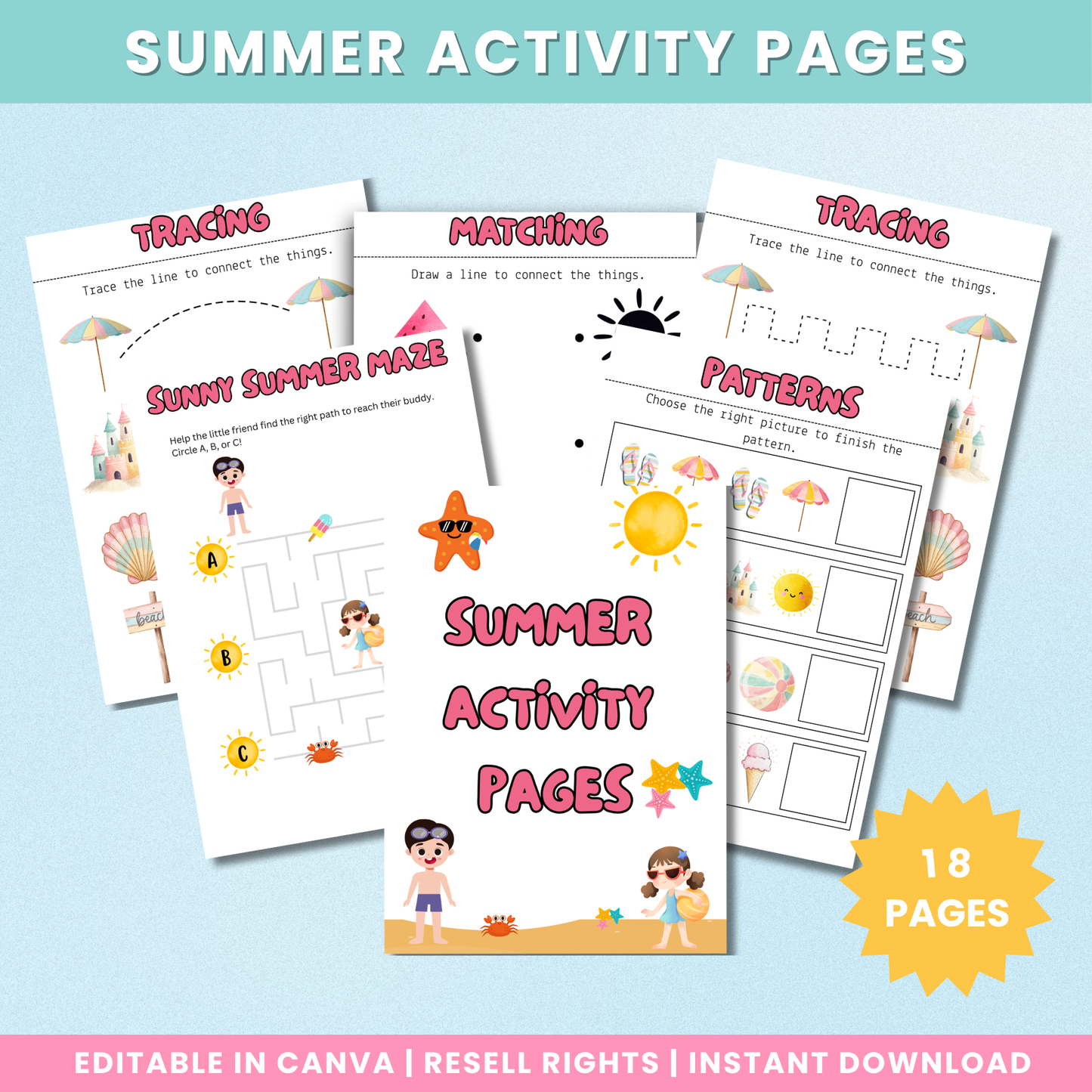 PLR SUMMER BUNDLE FOR KIDS