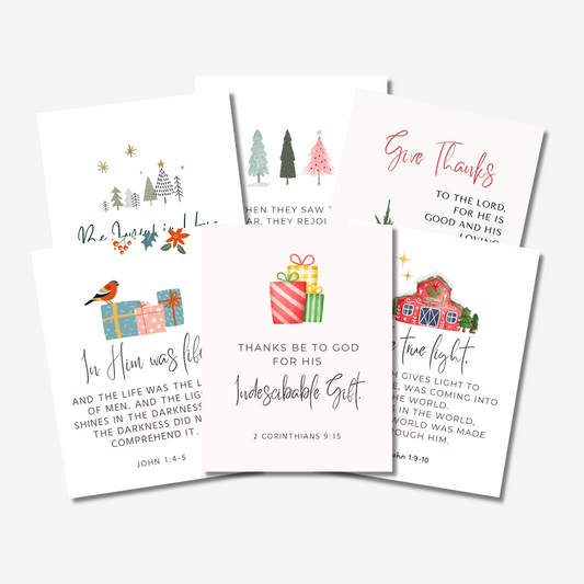 PLR Christmas Bible Verses Printable