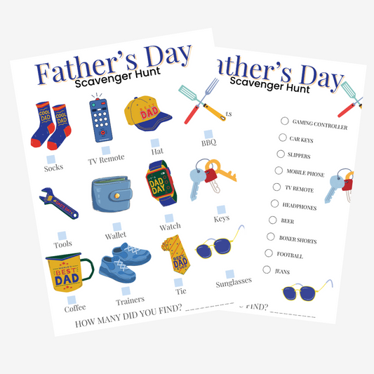 PLR Father's Day Scavenger Hunt