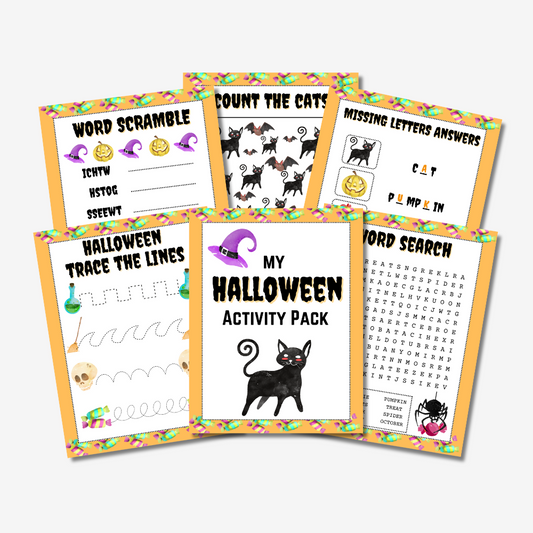 PLR Halloween Activity Pack