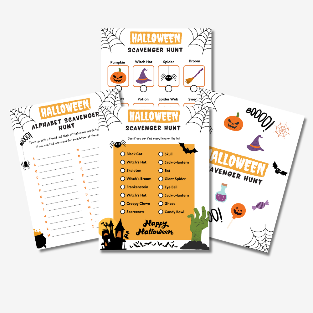 PLR Halloween Scavenger Hunt V2