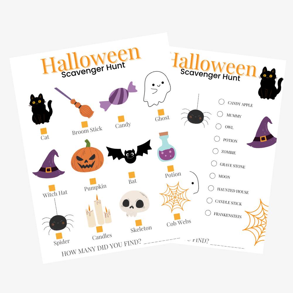 PLR Halloween Scavenger Hunt V1