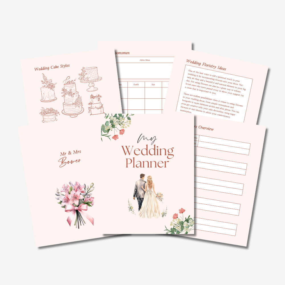 PLR My Wedding Planner