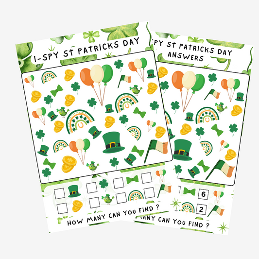 St Patricks Day Ispy Game