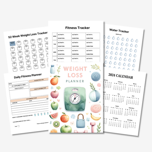 PLR Weight Loss Planner