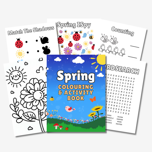 PLR Spring Colouring & Activity Book