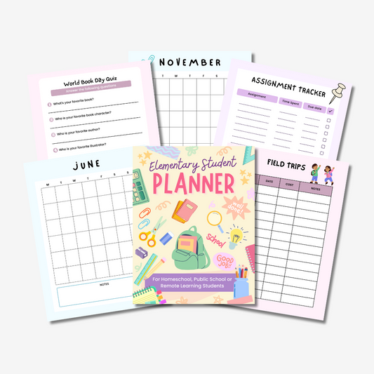 PLR Elementary School Planner