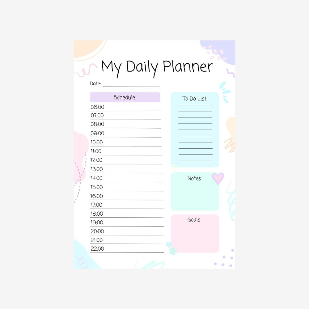 PLR My Daily Planner